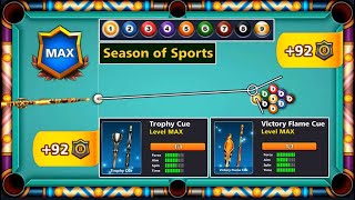 8 ball pool Pool Pass Level Max ? Season of Sports Unlock All Rewards