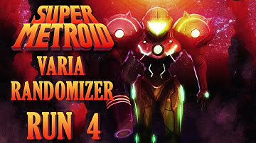 Super Metroid VARIA Randomizer [Stream] German - Run 4