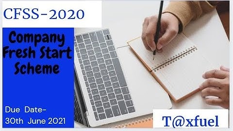 CFSS-2020, Applicability When and How, Last Date-30/06/2021