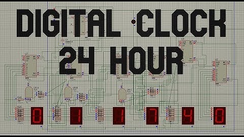 Digital Clock using 555 Timer | 24 Hour |4026 IC