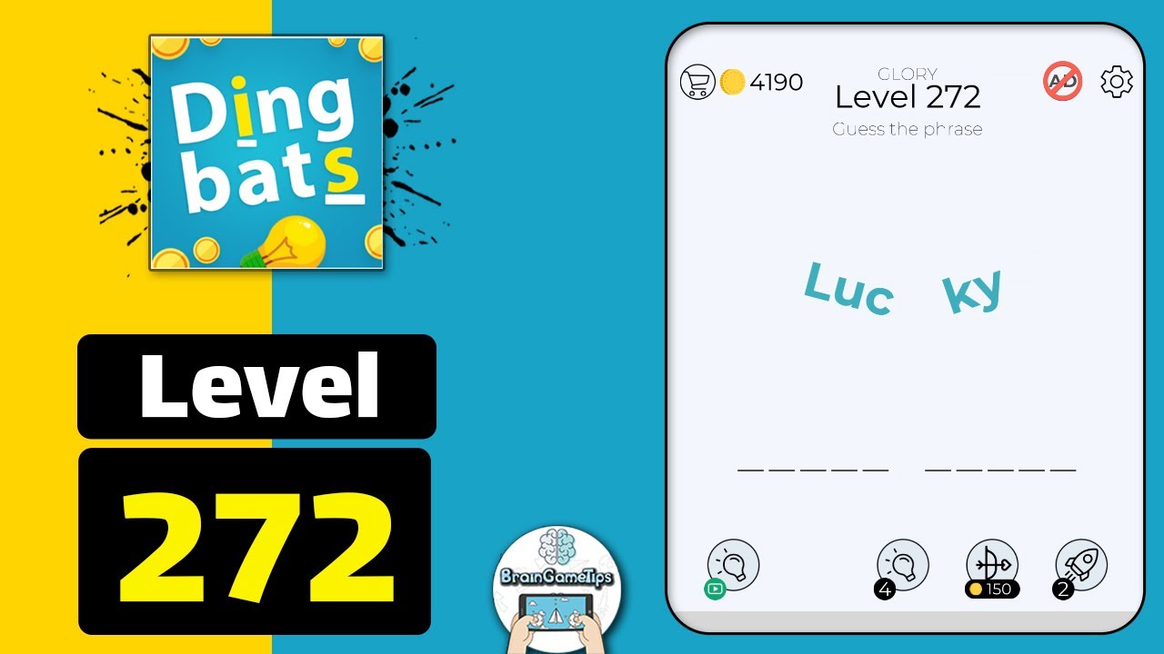 Dingbats - Word Games & Trivia - Level 272 Lucky Answer