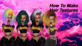 ~IMVU~ How to make Hair textures using GIMP