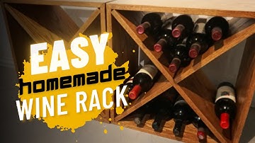 Simple DIY Wine Rack
