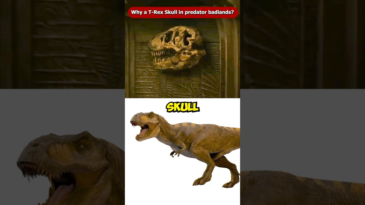 Почему в трейлере фильма «Хищник: Пустоши» есть череп тираннозавра? 
