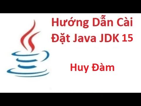 java jdk คือ  2022 Update  Hướng Dẫn Cài Đặt Java JDK 15