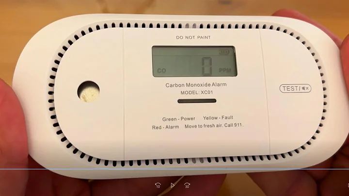 X Sense Carbon Monoxide Detector B09BC8XQ541