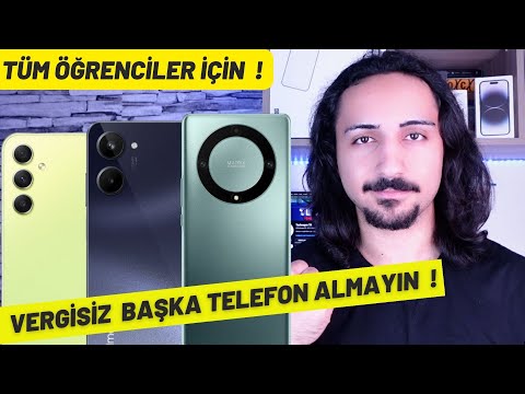 Öğrenciler İçin Vergi İndirimiyle Alınabilecek En İyi Telefonlar !