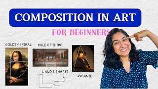 COMPOSITION IN ART EXPLAINED IN 5 MINS | Easy Tutorial for Beginners | Sketch and Painting Ideas