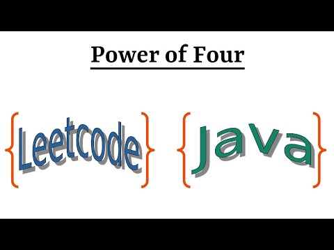 Leetcode Question 342 "Power of Four" in Java
