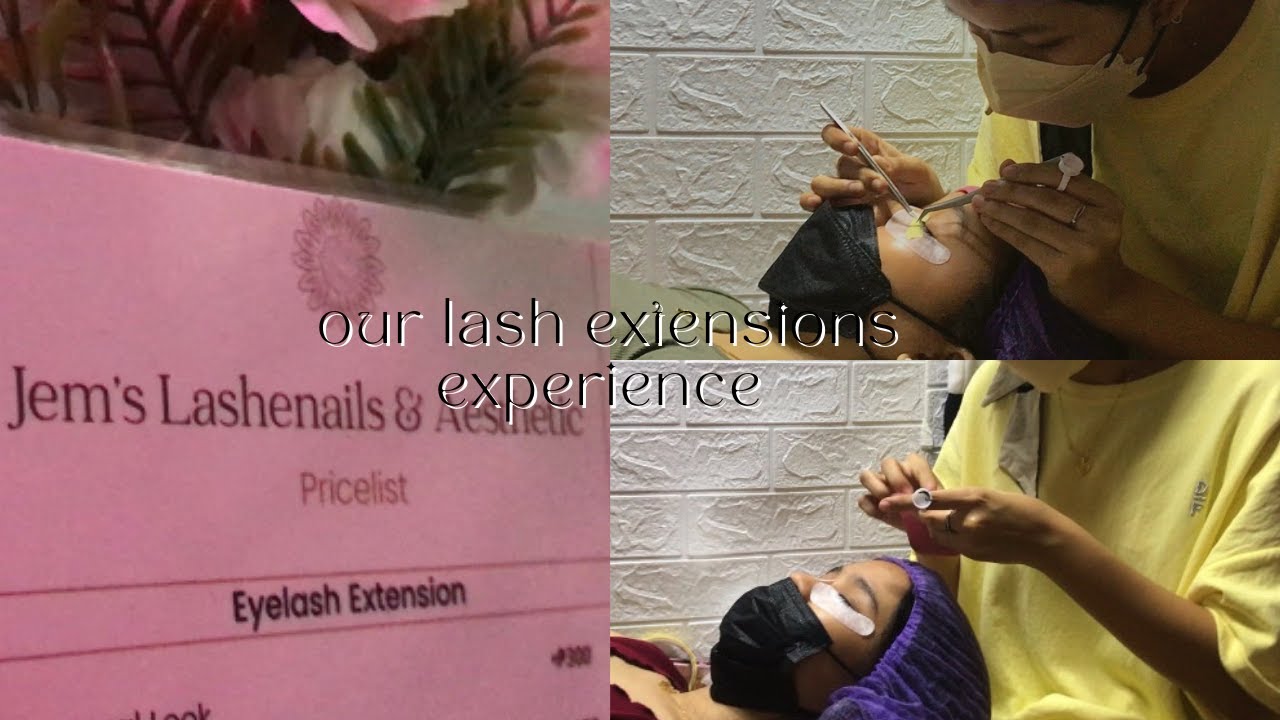 vlog: trying out lash extensions for the first time + honest feedback 😬 ...