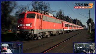 Driving the DB BR110.3 from Bremen to Oldenburg ~ Train Sim World 3