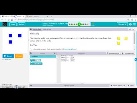 Submitting Code.org Assignments