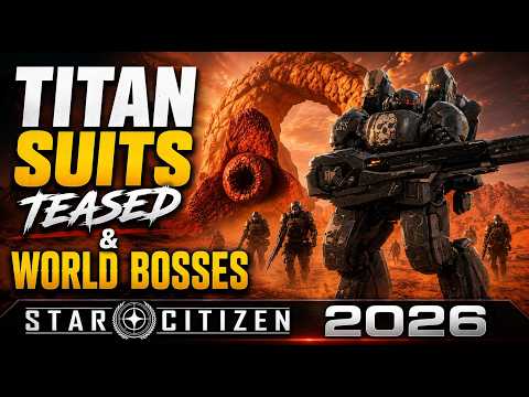 Titan Suit Teased - World Bosses and More Coming to Star Citizen