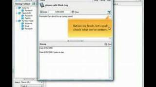 Adding Notes for your Icons: Hands Free Time Log Software screenshot 5