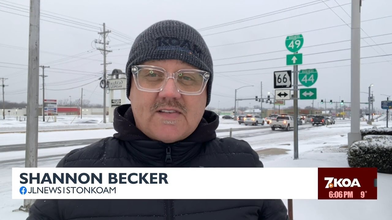 KOAM’s Shannon Becker reports from Joplin a 6 pm update (1/24)