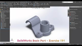 SolidWorks Basic Part - Exercise 191