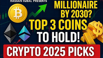 Top 3 Best Crypto Coins to Buy & Hold Till 2030 | Long Term Investment Strategy!
