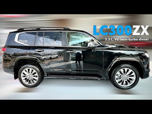 First look! Toyota Land Cruiser ZX Attitude Black Interior and