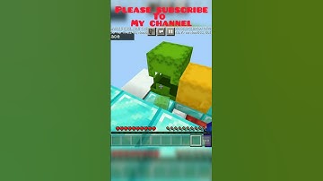 I do slime block MLG from world height limit Minecraft (part 2)#short