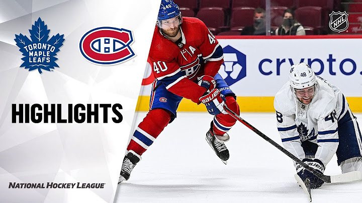 Maple Leafs @ Canadiens 9/27/21 | NHL Highlights