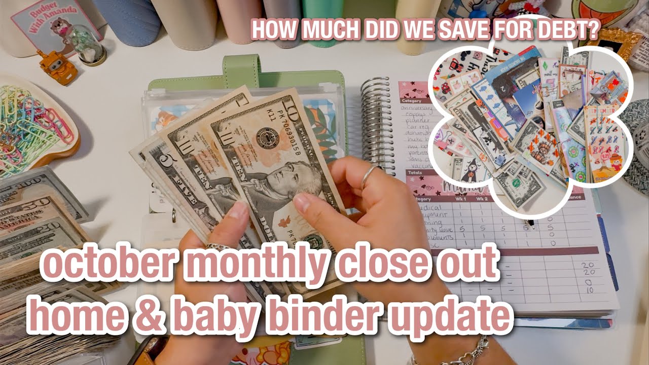 Ежемесячное закрытие и сокращение счетов | Сколько мы сэкономили? | октябрь 2025 г. | Папка для п...