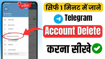 How To DELETE Telegram Account 2024 Permanently (NEW UPDATE) | Telegram Account Delete Kaise Kare