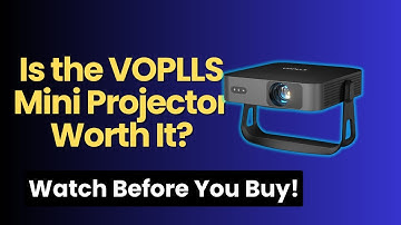 VOPLLS Mini Projector Review 2025 Is It Worth It Best Portable Home Theater!