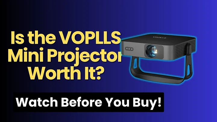 VOPLLS Mini Projector Review 2025 Is It Worth It Best Portable Home Theater!
