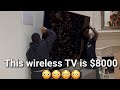 Wireless lg m3 oled tv install full