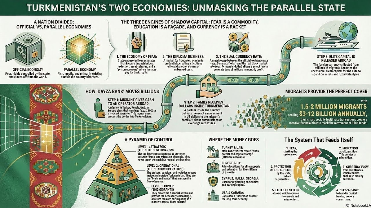 Parallel State ExileLab | Turkmenistan's two economies: unmasking the parallel state ...
