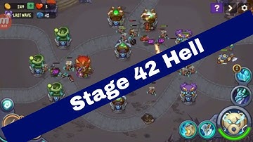 World 2 Level 42 Hell King of Defense TD | Stage 42 King of Defense TD Hell Level | 3 Stars