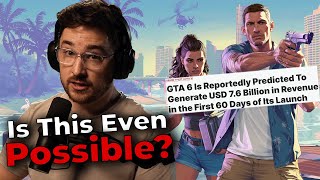 GTA 6 Projected To Make $7.6 Billion In First 60 Days - Luke Reacts Wealth
