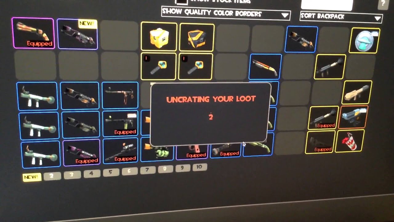 TF2 Invasion Gun Mettle unboxing: Confidential, Quarantined, Powerhouse and Concealed Killer cases