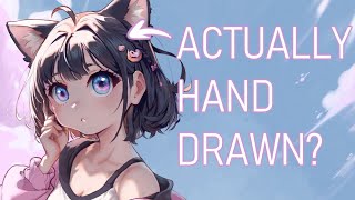 Trying to Draw Like AI || SPEEDPAINT