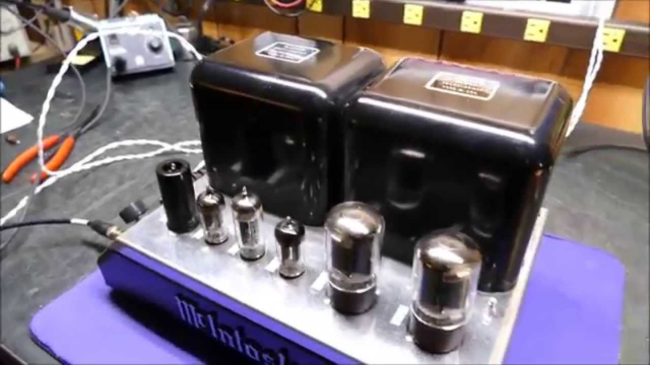 Power Supply Capacitor Restoration Kit McIntosh MC-40 Tube Amplifier