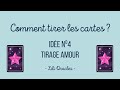 Oracle des miroirs  apprends  tirer les cartes  tirage amour   5 cartes 