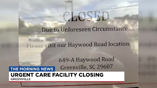 Bon Secours permanently closes urgent care location in Greenville