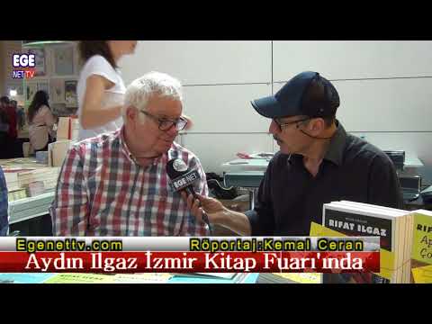Yazar Aydın Ilgaz İzmir Kitap Fuarın'da