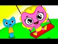 Yes Yes Playground Song #4  - Canción Infantil | Canciones Infantiles con Kit and Kate