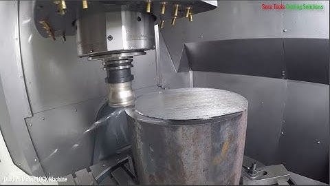 CNC Working High Machining | Seco Tools High Feed Milling