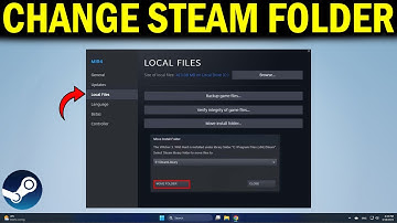 How To Change Steam Download Folder Location - Quick Fix