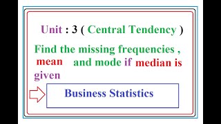 BBS 1st year : Business Statistics # unit : 3 BBS 1st year : Business Statistics # unit : 3