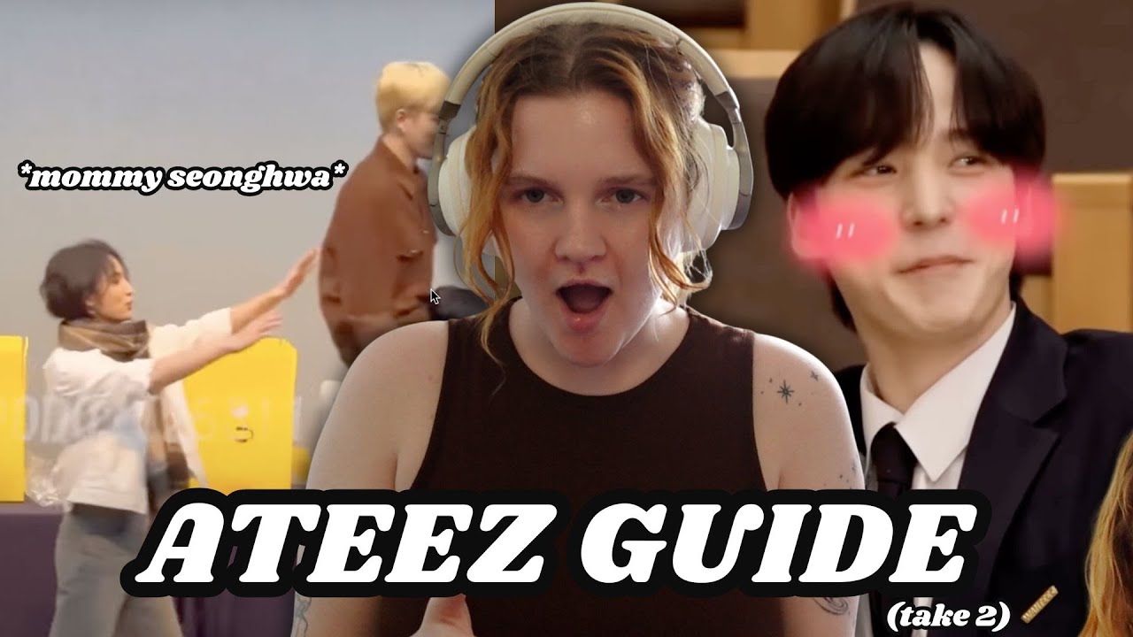 KPOP NEWBIE REACTS TO (a super long) ATEEZ GUIDE *let's try this again*