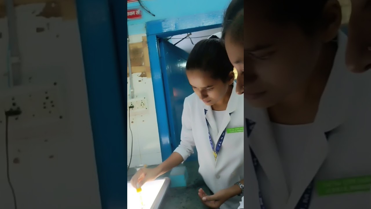 Blood Group Test Nursing students Mayaganj hospital (Blood Bank) JLNMCH Bhagalpur