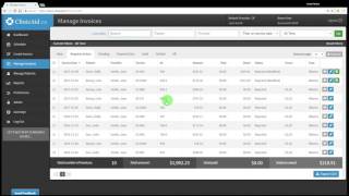 Información Managing Invoices in ClinicAid Noticias