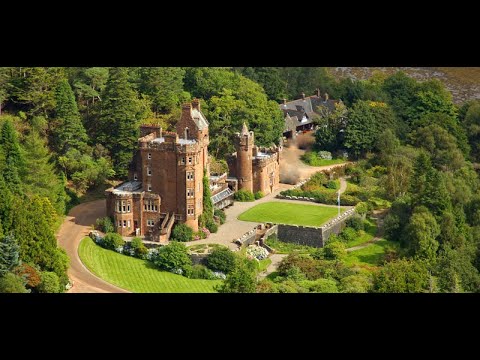 Glenborrodale Castle On Visit To Loch Sunart In The Highlands Of Scotland