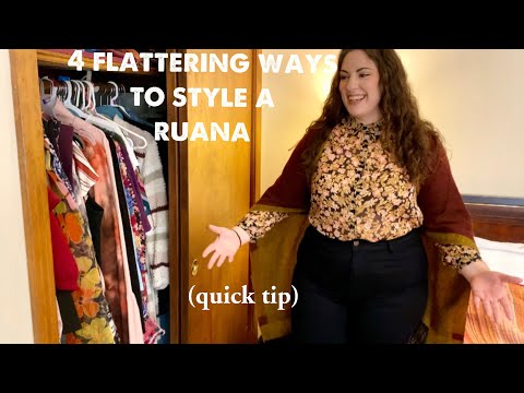 Video: Cosa indossare con una ruana?