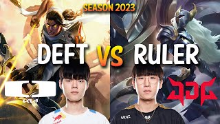 DK Deft vs JDG Ruler - VARUS vs SIVIR ADC - KR Ranked