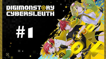 Our First Digimon! | Digimon Story Cyber Sleuth - #1