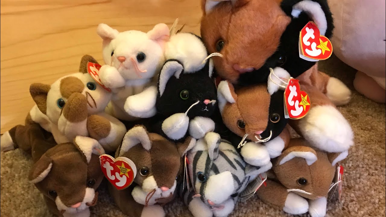 ALL BEANIE BABY CATS